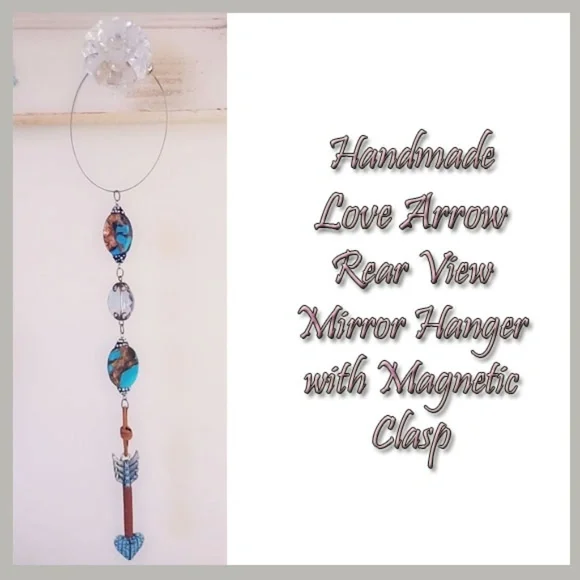 Handmade Rear View Mirror Hanger for Car or Truck - Picture 2 of 4